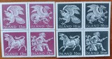 ISLANDA-&#039;&#039;Basme cu dragoni&#039;&#039;2 val.in bloc de 4=MNH-Nestampilata