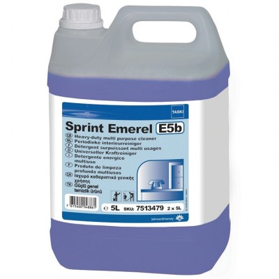 Detergent Multifunctional Puternic Diversey Taski Sprint Emerel, 5L foto