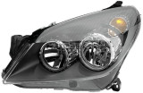 Far Opel ASTRA H 10.2003-12.2012 BestAutoVest partea stanga, tip bec H1+H7+H21W+W5W cu motoras, cu suport becuri, culoare rama negru, Rapid