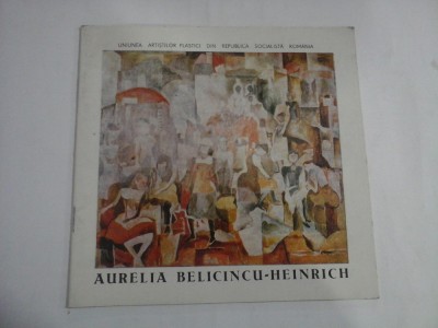AURELIA BELICINCU - HEINRICH - UNIUNEA ARTISTILOR PLASTICI DIN REPUBLICA SOCIALISTA ROMANIA foto