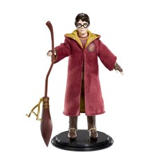 Figurina Harry Potter articulata IdeallStore&reg;, Quidditch Seeker, editie de colectie, 18 cm, stativ inclus