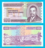 Burundi (p#44) 100 Francs 2024 UNC &#039;Rwagasore&#039; serie: SA1399xx