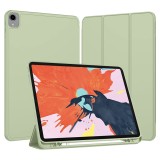 Husa iPad Pro 2018 12.9 A1876A1983 Techsuit Flex Trifold Pen, verde deschis