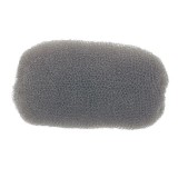 Burete profesional Oval pentru coc, coafuri 13 cm culoare Maro