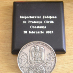 QW2 4 - Medalie - tematica protectia civila - Constanta - 70 ani - 2003