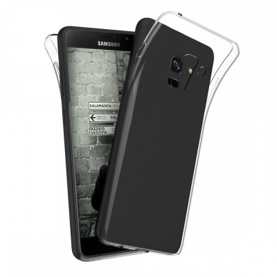 Husa Pentru SAMSUNG Galaxy A8 Plus 2018 - Luxury Slim Case TSS, Transparent foto