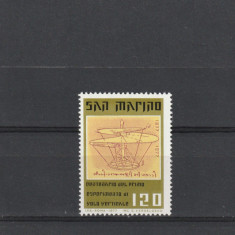 San Marino 1977-Transport,Aviatie,Centenar-prima incercare de zbor,MNH.Mi.1144