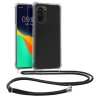 Husa pentru Xiaomi Mi 11i, Silicon, Transparent, 54734.01, Textil, Carcasa, Kwmobile