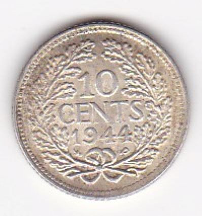 Olanda 10 Cents 1944