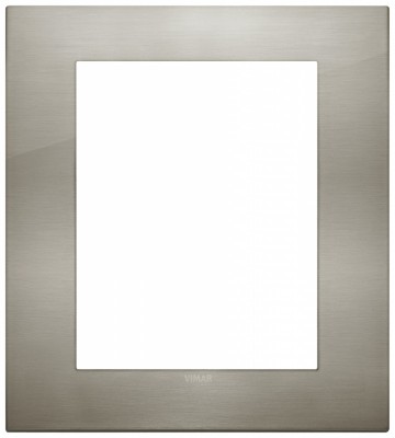 Rama Ornament 8M metal Vimar Arke inox periat 19668.08 foto