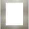 Rama Ornament 8M metal Vimar Arke inox periat 19668.08