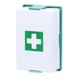 Trusă de prim ajutor montată pe perete, din plastic, goală 26x17x 8 cm