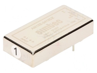 Convertor DC/DC 15W 18-36V la 18V/-18V AM15E-2418DZ foto