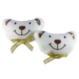 Accesorii creatie - urs plusat, plusate, set 2 buc, Colorarte