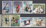 ROMANIA 1989 LP 1216 OAMENI IN SLUJBA VIETII SERIE MNH, Stampilat
