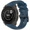 Curea Techsuit W076 pentru Garmin Instinct E 45mm, Bleumarin