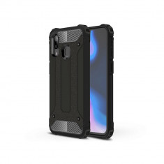 Husa Compatibila cu Samsung Galaxy A40 Techsuit Hybrid Armor Negru