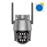 Pachet Camera supraveghere video PNI House IP574 cu Wi-Fi, PTZ, dual lens cu sticky Pad Blue inclus