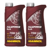 Pachet 2 litri Ulei transmisie Mannol Maxpower 4x4 75W140