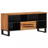 Cumpara ieftin Dulap TV, 100x34x46 cm, lemn masiv de acacia