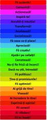 Sticker Scari - Indemnuri motivationale - 25 folii de 10x100 cm