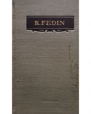K. Fedin - Opere, vol. 1 (1954) foto