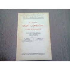 REVISTA DE DREPT COMERCIAL SI STUDII ECONOMICE NR.3-4/1939