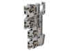 Conector Șine Piste 3 Borne 4 Gri cu Arc