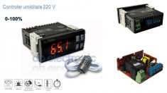 Controler umiditate higrostat electronic 220V 30A foto