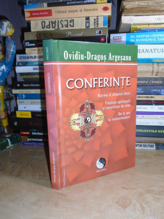 OVIDIU-DRAGOS ARGESANU - CONFERINTE : KARMA SI DREPTUL DIVIN , 2012 (CARTONATA)*