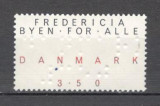 Danemarca.1990 Proiectul orasului Fredericia-Limbaj Braille KD.33