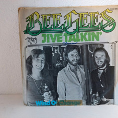 Bee Gees – Jive Talkin', vinil vinyl 7", 45 RPM, Single, Germany RSO 1975