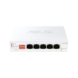 ASUS QG-U1050. Switch type: Unmanaged. Basic switching RJ-45 Ethernet ports type: 2.5G Ethernet (100 1000 2500), Basic switching RJ-45 Ethernet ports