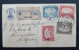 ADEN, colonii engleze 1937-- plic circulat Africa de sud