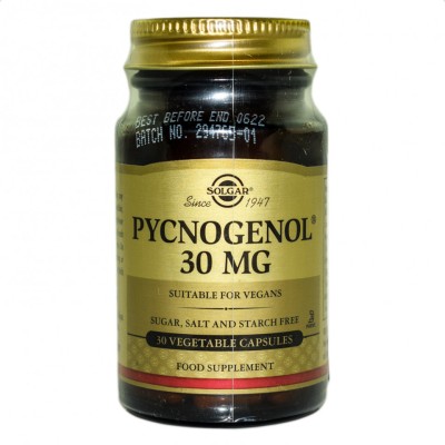 PYCNOGENOL 30mg veg.caps 30cps SOLGAR foto