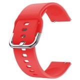 Curea din silicon compatibila cu Huawei Watch GT 3 46mm, Telescoape QR, 22mm, Candy Red