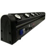 SHEHDS LED Beam Bar 8x12W RGBW,Bara Motorizata DMX,Lumini Club DJ,9/38 Canale,Efecte Stroboscop,Control Sunet/Auto/Master-Slave