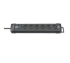 Prelungitor Brennenstuhl Premium, 6 Prize, Cablu 3m, H05VV-F3G1,5, Multiplu