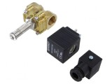Ventil electromagnetic G 1/2 alamă FKM 24VDC