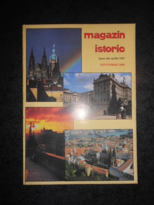 REVISTA MAGAZIN ISTORIC (Septembrie, 2000) foto