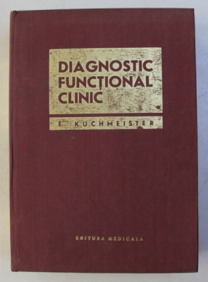 DIAGNOSTIC FUNCTIONAL CLINIC de HEINRICH KUCHMEISTER , 1973 foto