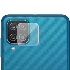 Folie Camera pentru Samsung Galaxy A12 / A12 Nacho, Mocolo Full Clear Camera Glass, Clear