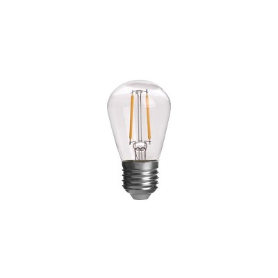 Bec LED E27 pentru ghirlande, alb cald, 2W, 140lm, IP20, set 10 bucati foto