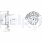 Disc frana Porsche Cayenne; VW Touareg Motor 2.5 R5 TDI, 3.0 TDI, 3.0 TDI 4motion, 3.0 V6 TDI, 3.0 V6 TSI Hybrid, 3.2, 3.2 V6, 3.6, 3.6 V6 FSI, 4.2