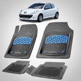 Cumpara ieftin Covorase Cauciuc tip Tavita Compatibile Peugeot 206+ Hatchback 3 usi, Blue