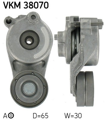 SKF VKM 38070 rola intinzator,curea transmisie