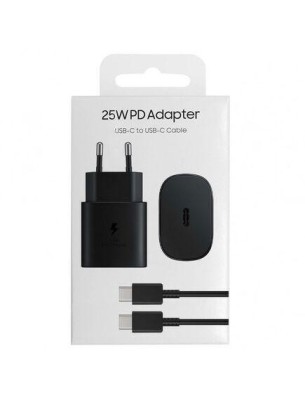 OEM (TA800NBC) Incarcator Retea + Cablu USB-C, 25W, 1xUSB-C, PD, Fast Charging, BLACK [BLISTER] (copie) foto