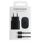 OEM (TA800NBC) Incarcator Retea + Cablu USB-C, 25W, 1xUSB-C, PD, Fast Charging, BLACK [BLISTER] (copie)