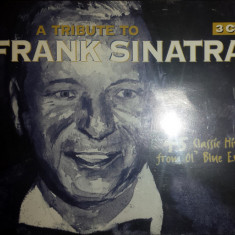 CD 3XCD Frank Sinatra – A Tribute To Frank Sinatra (EX)