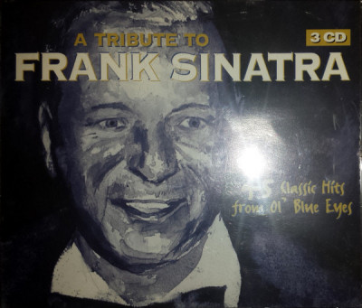 CD 3XCD Frank Sinatra &amp;ndash; A Tribute To Frank Sinatra (EX) foto